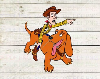 Buster Toy Story 038 Svg Dxf Eps Pdf Png Cricut Cutting Etsy Uk