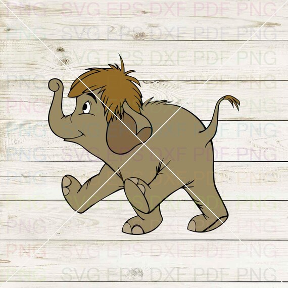 Buy Colonel Hathi the Elephant the Jungle Book 027 Svg Dxf Eps Pdf Online  in India - Etsy