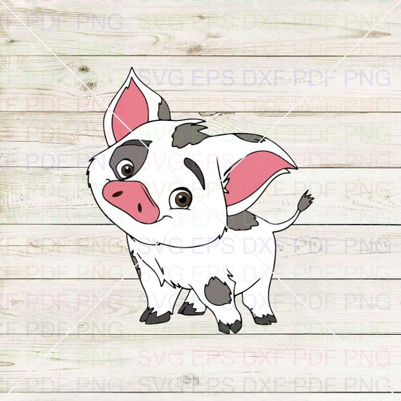 Pua Moana 013 Svg Dxf Eps Pdf Png Cricut Cutting File - Etsy Ireland