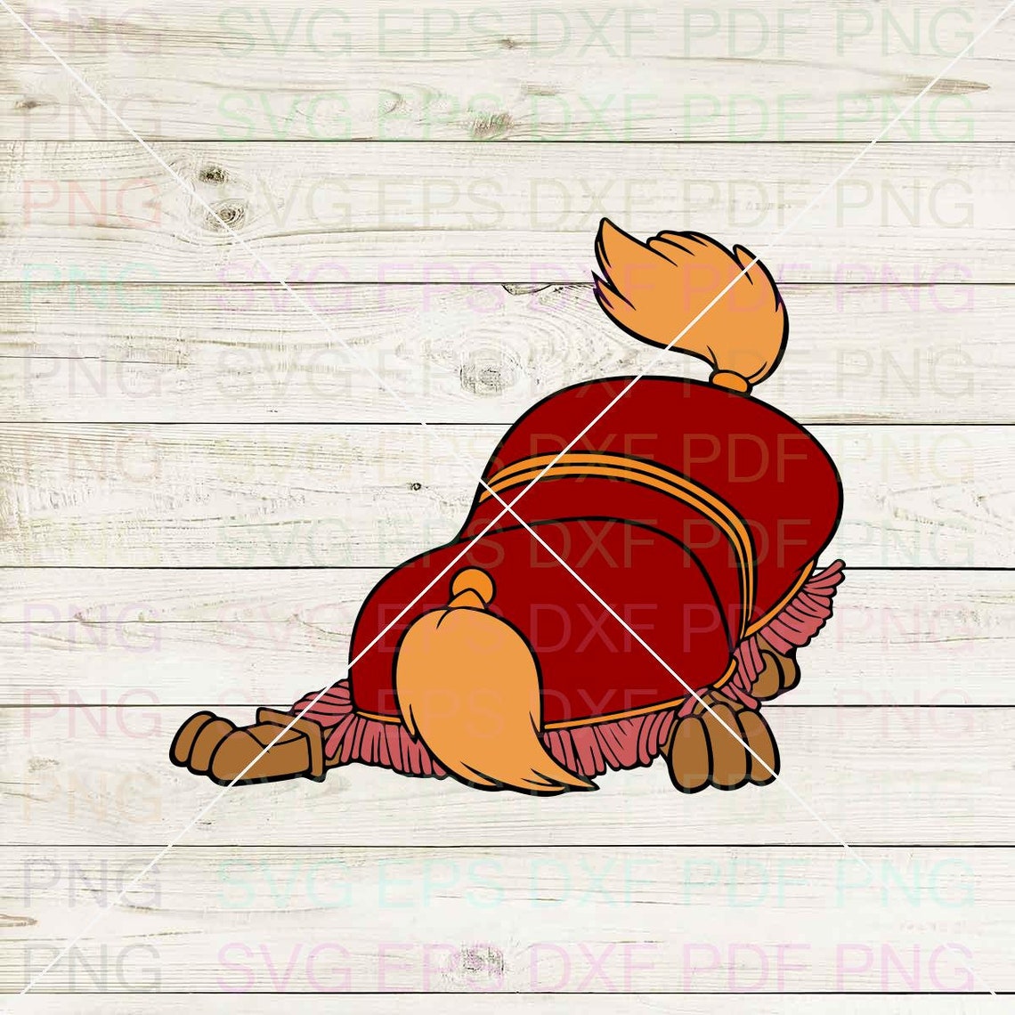 Wardrobe and Footstool Beauty and the Beast 018 Svg Dxf Eps Etsy