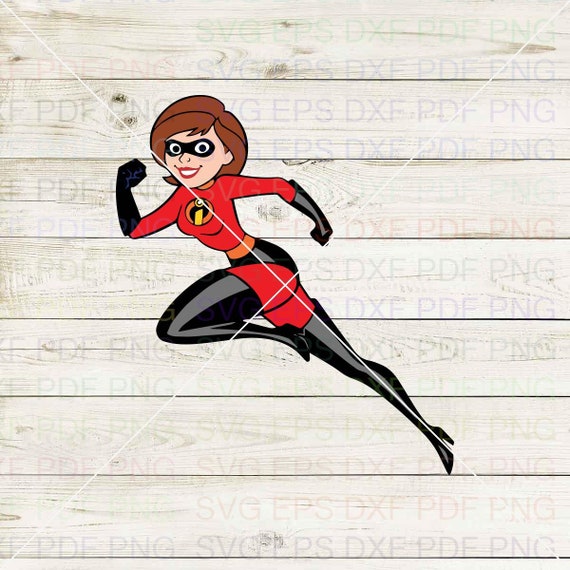 Elastigirl Los Increíbles 008 Svg Dxf Eps Pdf Png Cricut - Etsy España