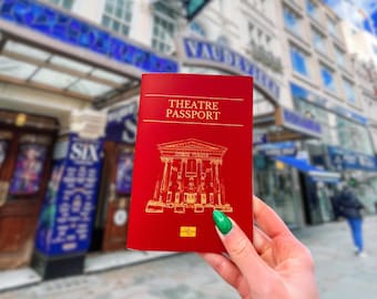 Theatre Passport | Scrapbook and journal for theatre fans