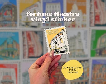 Fortune Theatre vinyl sticker | West End Operation Mincemeat, Mean Girls, Phantom, Six!