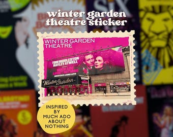 Much Ado About Nothing Sticker | Tom Hiddleston, Hayley Atwell