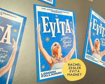 Rachel Zegler Evita magnet | Evita at the London Palladium 2025