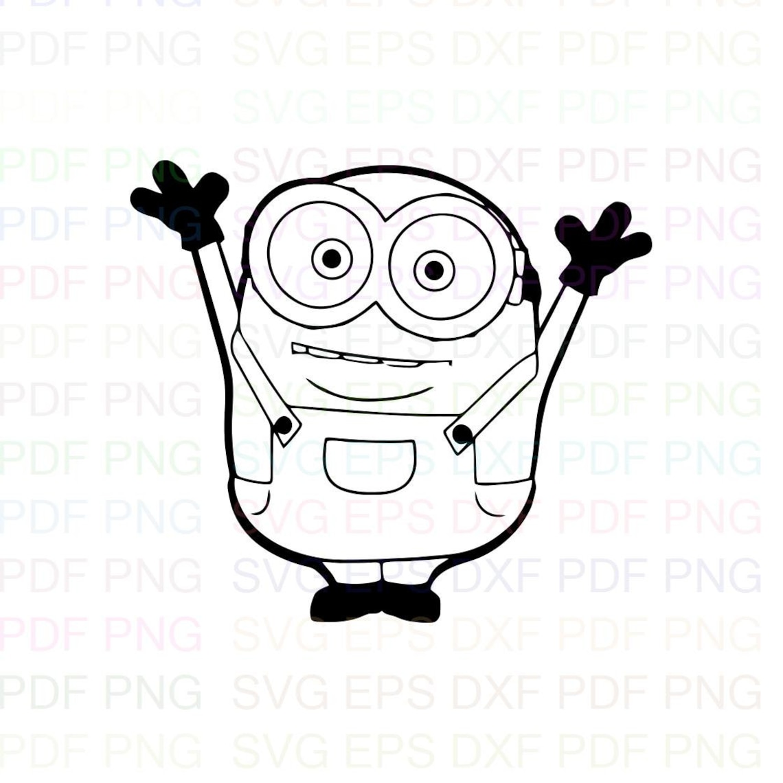 Minion Penis Silhouette Svg Dxf Eps Pdf Clip Art Vector Etsy | My XXX