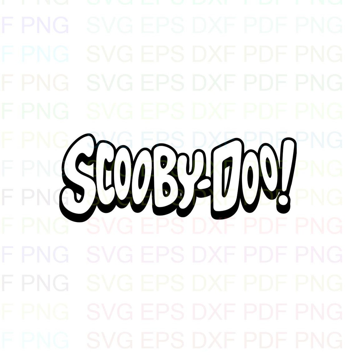 Scooby Doo Logo Svg Dxf Eps Pdf Png Cricut Cutting File Etsy Denmark