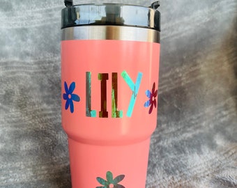 Granddaughter Monogram Tumbler