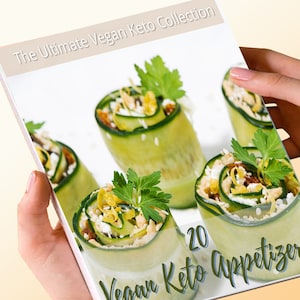 Entradas y aperitivos veganos cetogénicos