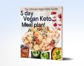 5-Day Vegan Keto Meal plan