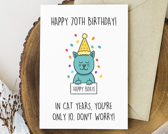 Cat Dad Birthday Gifts, Cat Dad Birthday Cards