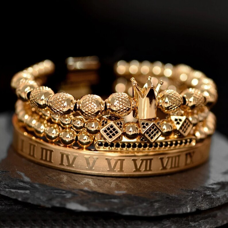 Updated Royal Crown Bracelet Set