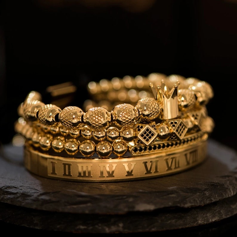 Updated Royal Crown Bracelet Set