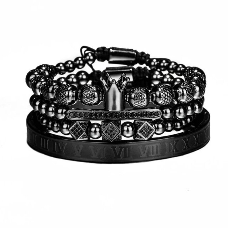 Updated Royal Crown Bracelet Set