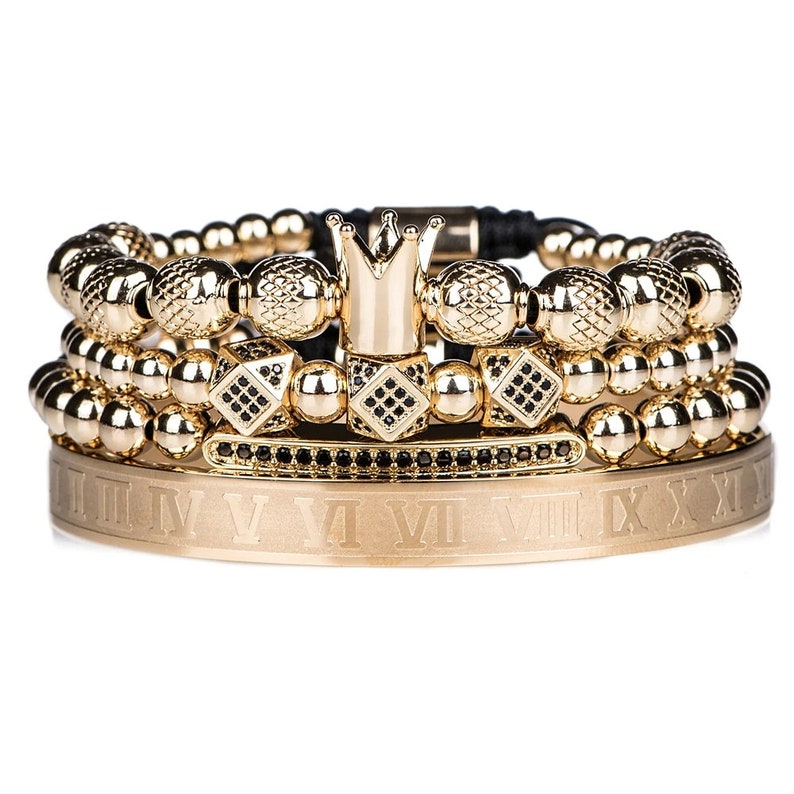 Updated Royal Crown Bracelet Set