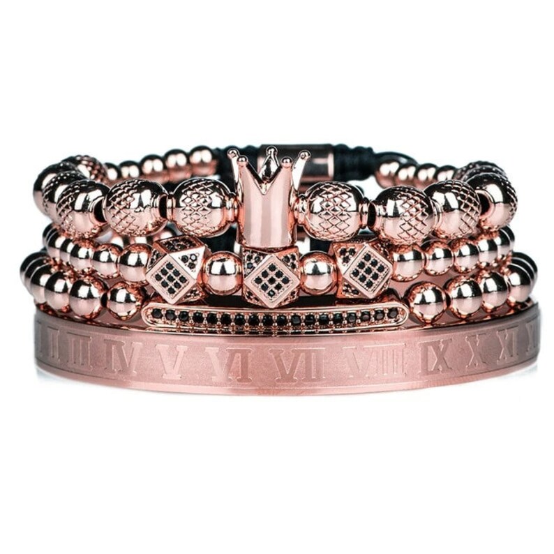 Updated Royal Crown Bracelet Set