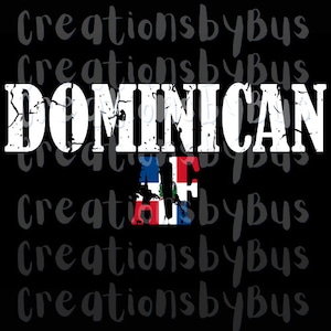 Distress Dominican AF PNG