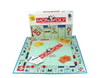 Vintage Monopoly, World Cup France 98 Edition in Original Box