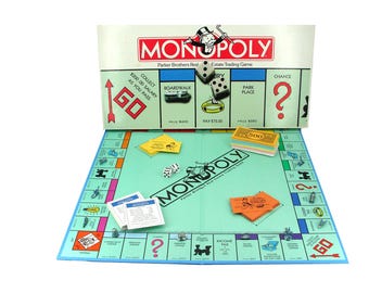 Vintage Monopoly, World Cup France 98 Edition in Original Box
