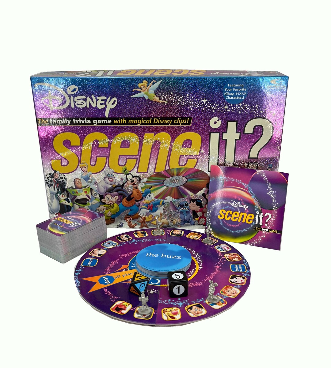 2004 Scene it Disney Game Or Replacement Parts Pieces you Choose 