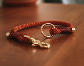 Rope Dog Collar - Custom pet collars.