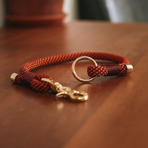Rope Dog Collar Custom pet collars. image 1
