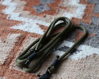 Thin Olive Rope Leash | Light Weight Leash for small pets