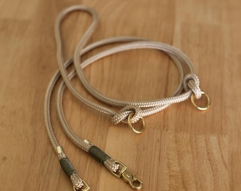 8mm Hands Free Rope Leash | Custom | Small Dogs