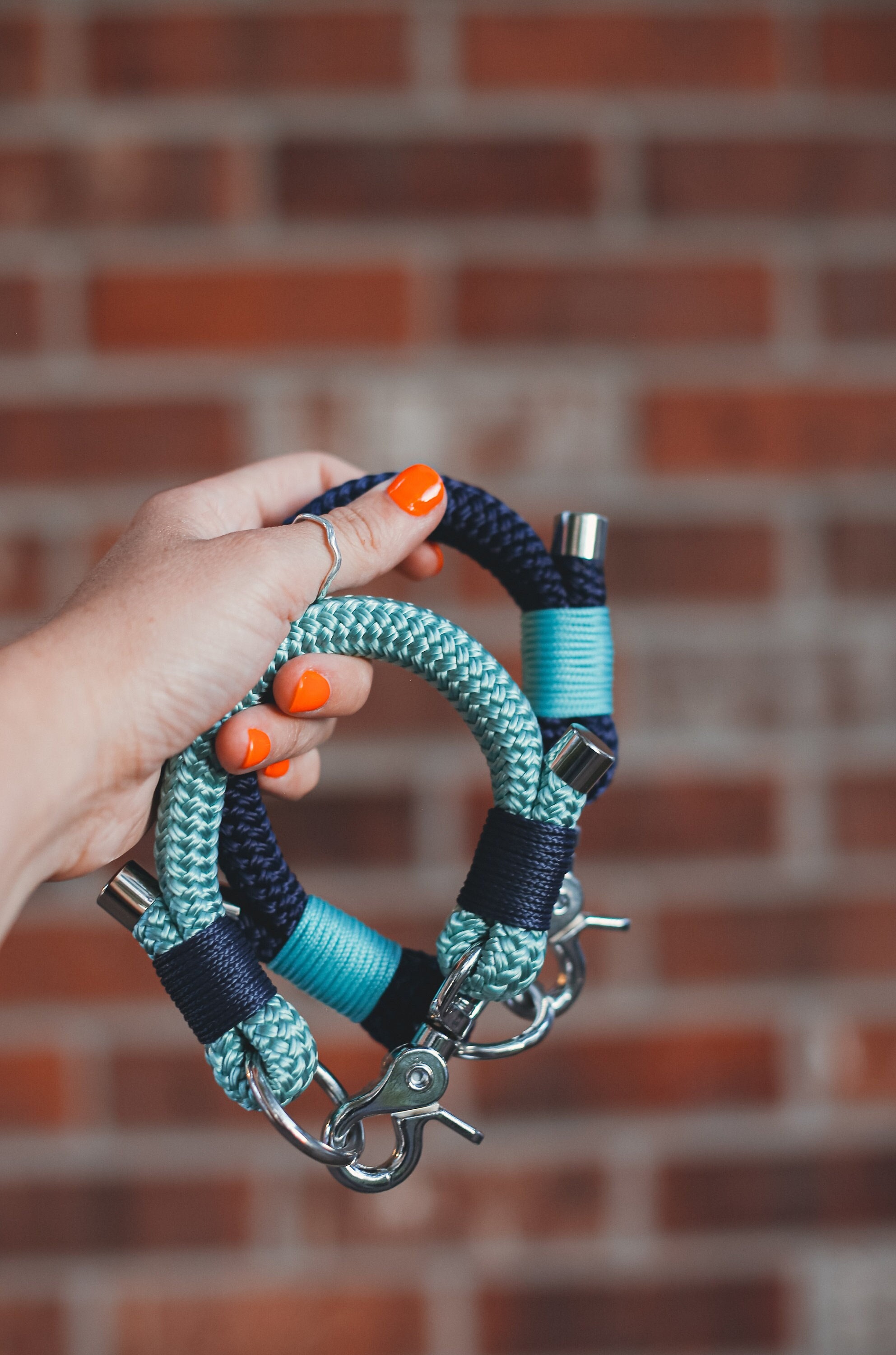 Lagoon 12 mm Seil Hundehalsband | Individuell