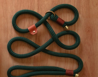 pre-made Rope Slip Leash | READY TO SHIP