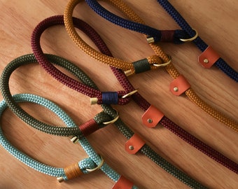 Rope Slip Leash | Custom Made Dog Leash