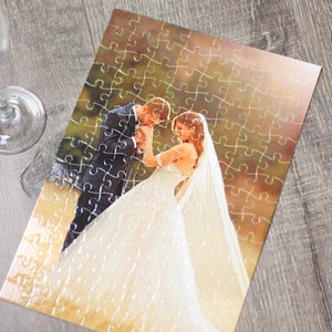 Puzzle photo personnalisé, puzzle 120 pièces pour adultes, puzzle personnalisé, puzzle photo personnalisé, cadeau cadeau pour lui et elle image 9