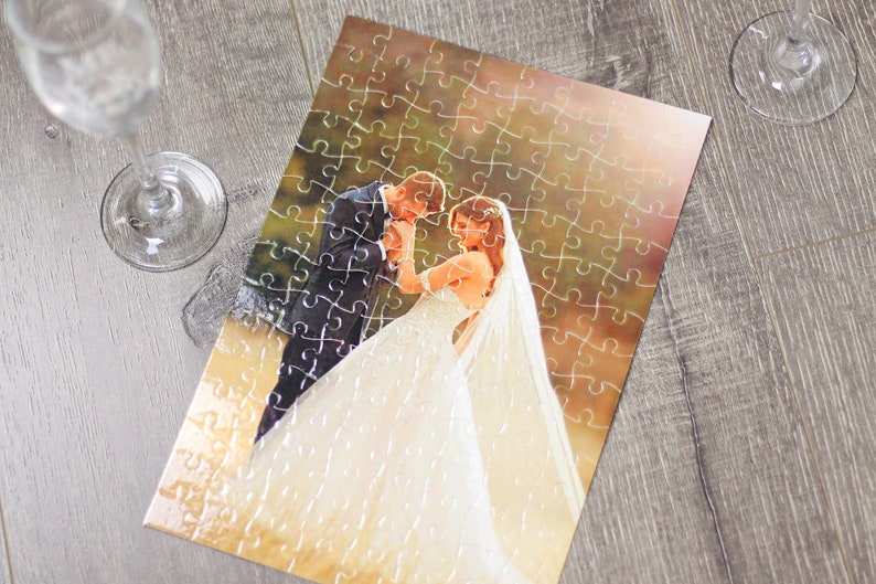 Puzzle photo personnalisé, puzzle 120 pièces pour adultes, puzzle personnalisé, puzzle photo personnalisé, cadeau cadeau pour lui et elle image 9