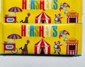 Filled candy bar wrappers