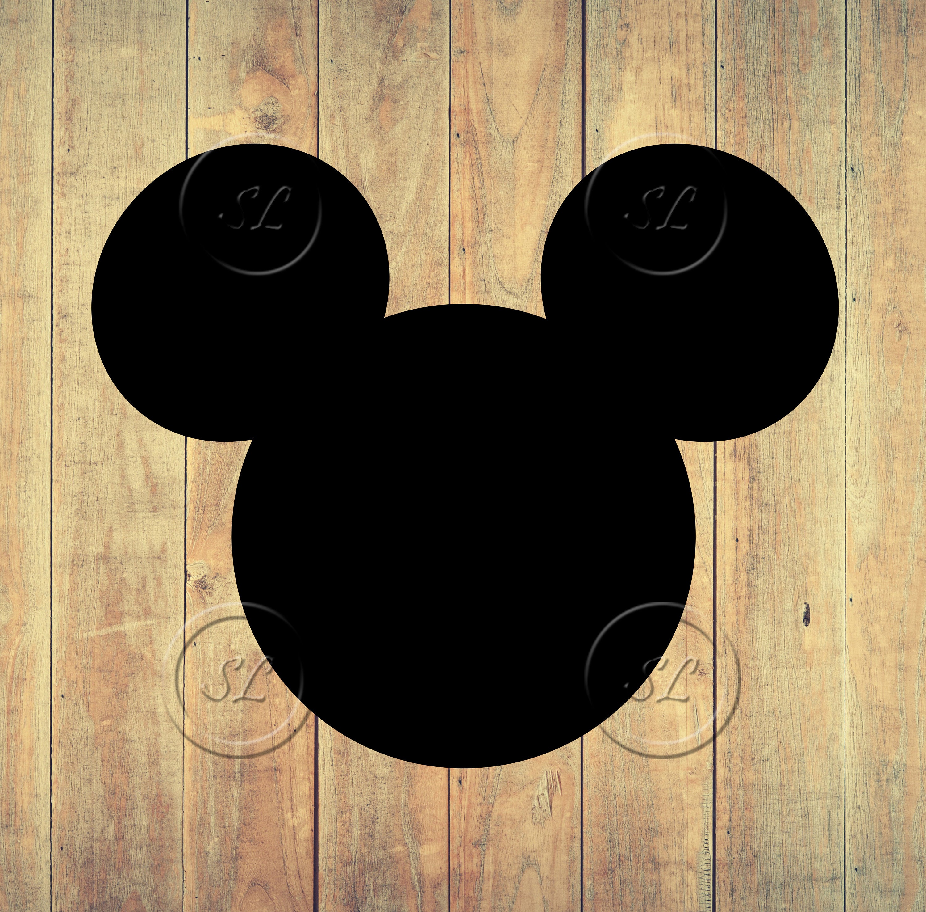 Mickey Mouse SVG Mickey Head Outline svg Mickey head svg | Etsy