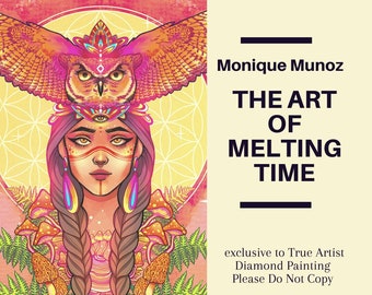The Art of Melting Time | Square Drill Diamond Painting |  50cmX62cm