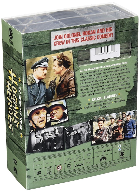 Hogans Heroes: The Complete Series 1-6 (DVD 27-Disc box Set) Region for  US/Canada, New Sealed, Free US Shipping