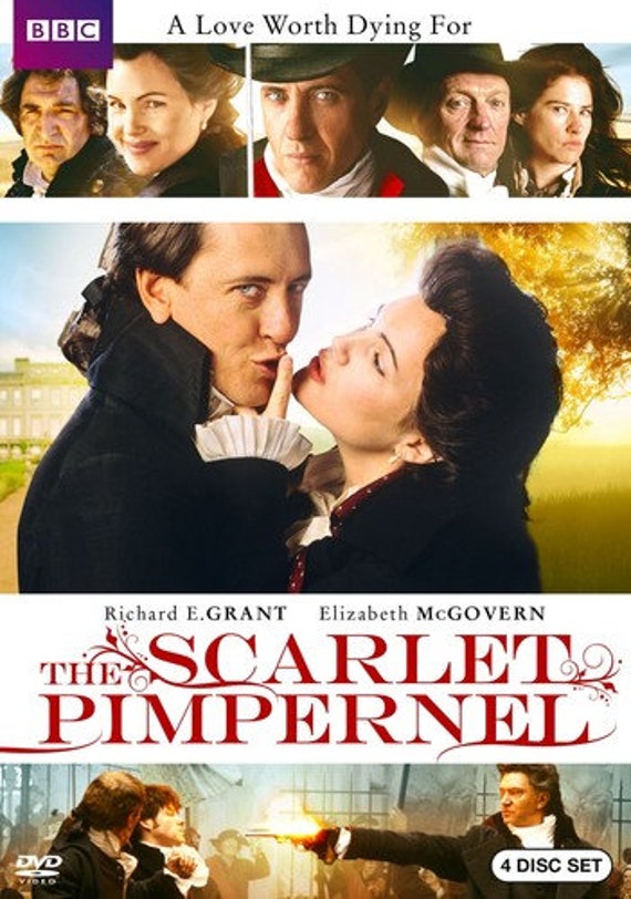 The Scarlet Pimpernel [DVD, Disc Set] Richard Grant Martin Shaw  Elizabeth McGovern, Region for US/Canada, New Sealed