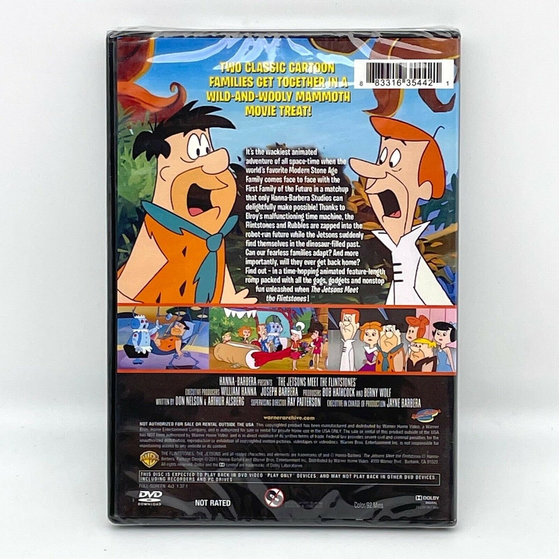 The Jetsons Meet The Flintstones Full Movie The Jetsons Meet the Flintstones DVD New & Sealed - Etsy