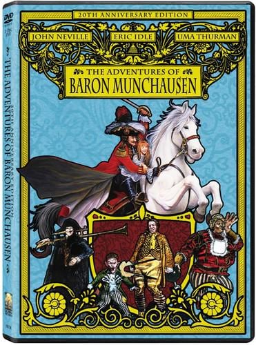 The Adventures of Baron Munchausen [DVD, 1989 Movie] John Neville, Eric Idle, Region 1 for US/Canada, New & Sealed, Free US Shipping