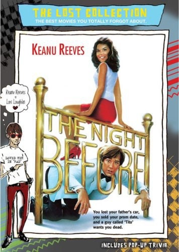 The Night Before [DVD, 1988 Movie] Region 1 for US/Canada, New and Sealed, Free US Shipping