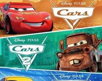 Cars: 3-movie Collection [DVD, 3 Disc Set Animation] Region 1 for