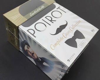 Agatha Christie&#39;s Poirot: Complete 33-Disc DVD Box Set, Region 1 (US/Canada), New & Sealed, Perfect Gift, Free US Shipping
