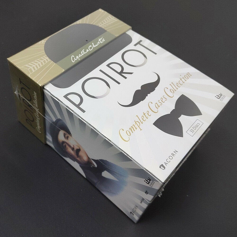 Agatha Christie's Poirot: Complete 33-disc DVD Box Set