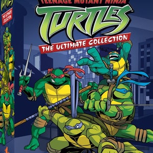 Teenage Mutant Ninja Turtles 2003: The Ultimate DVD Box Set [18 Discs] Complete Tv Series+Movie, New/Sealed, Region 1 US/Canada,Perfect Gift