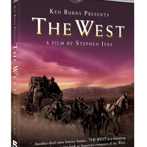 The West (DVD Boxed Set) Directors: Ric Burns, Stephen Ives Complete DVD Movie Series Season Collection The West New And Sealed