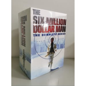 The Six Million Dollar Man Complete Series DVD Set (33 Discs) - New & Sealed, Region 1 for US/Canada, Free Shipping - Perfect Gift for Fans
