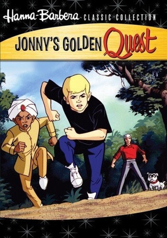 Johnny Quest: Jonny's Golden Quest [DVD, 1993 Movie] New Sealed