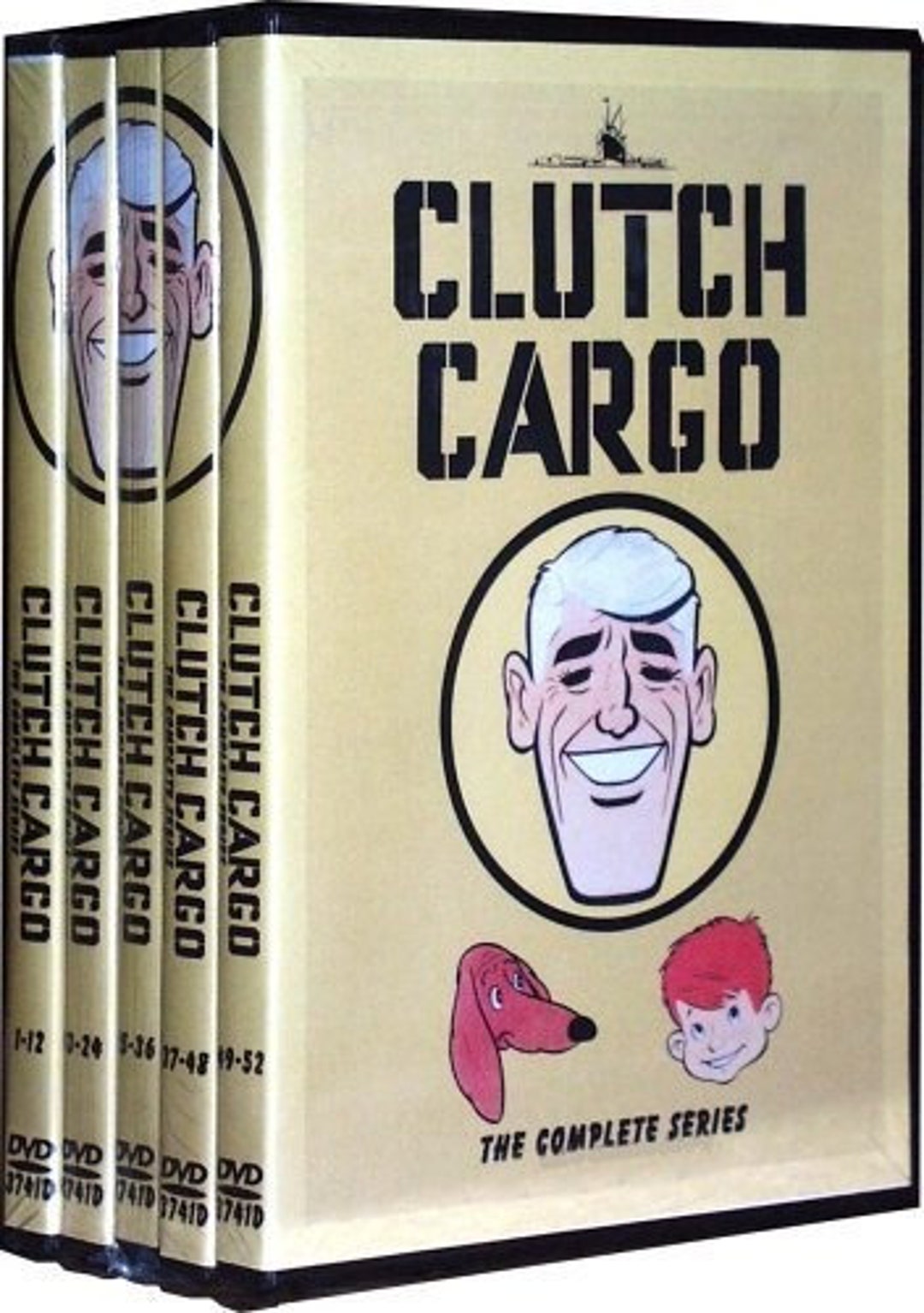 Clutch Cargo the Complete Series DVD, 1959 Series New & Sealed Etsy