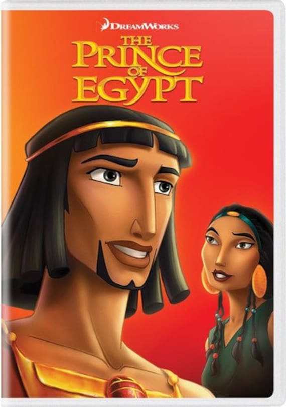 The Prince of Egypt [DVD, 1998 Animation] Region for Us/canada